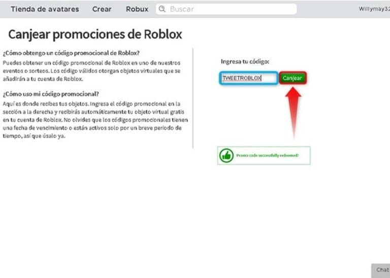 guia completa como canjear codigos en roblox paso a paso