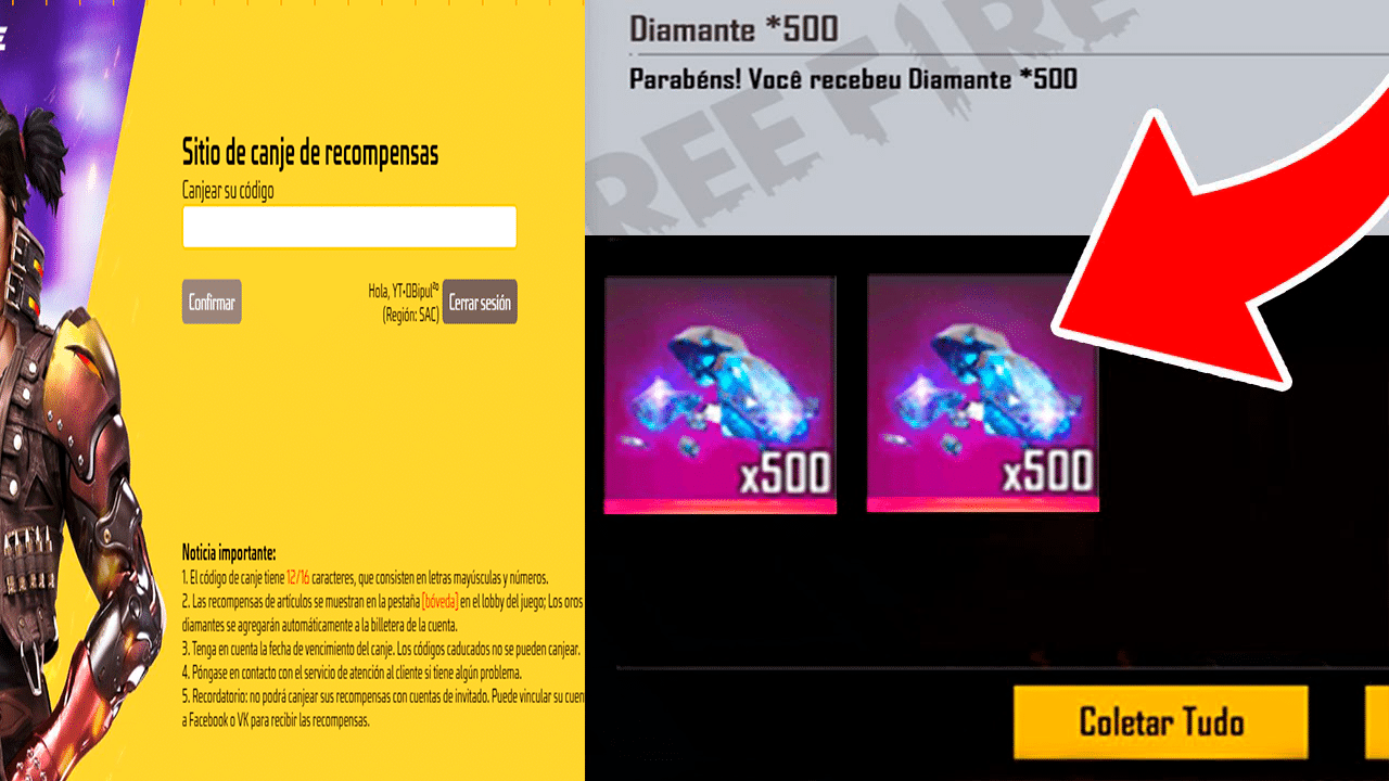 Hay eventos especiales para conseguir diamantes en Free Fire 1 nuevos codigos de hoy dia 2 1