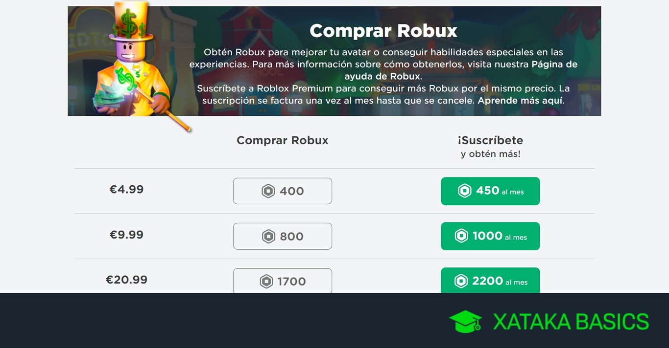 descubre cuanto cuesta comprar robux en roblox guia de precios actualizada