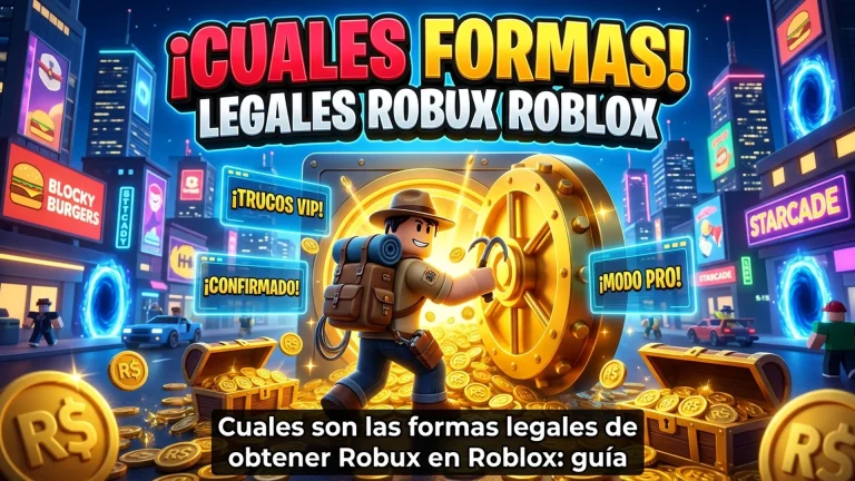 Cuales son las formas legales de obtener Robux en Roblox: guía