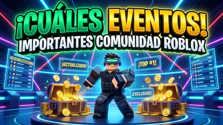 Cuáles son los eventos más importantes en la comunidad de Roblox
